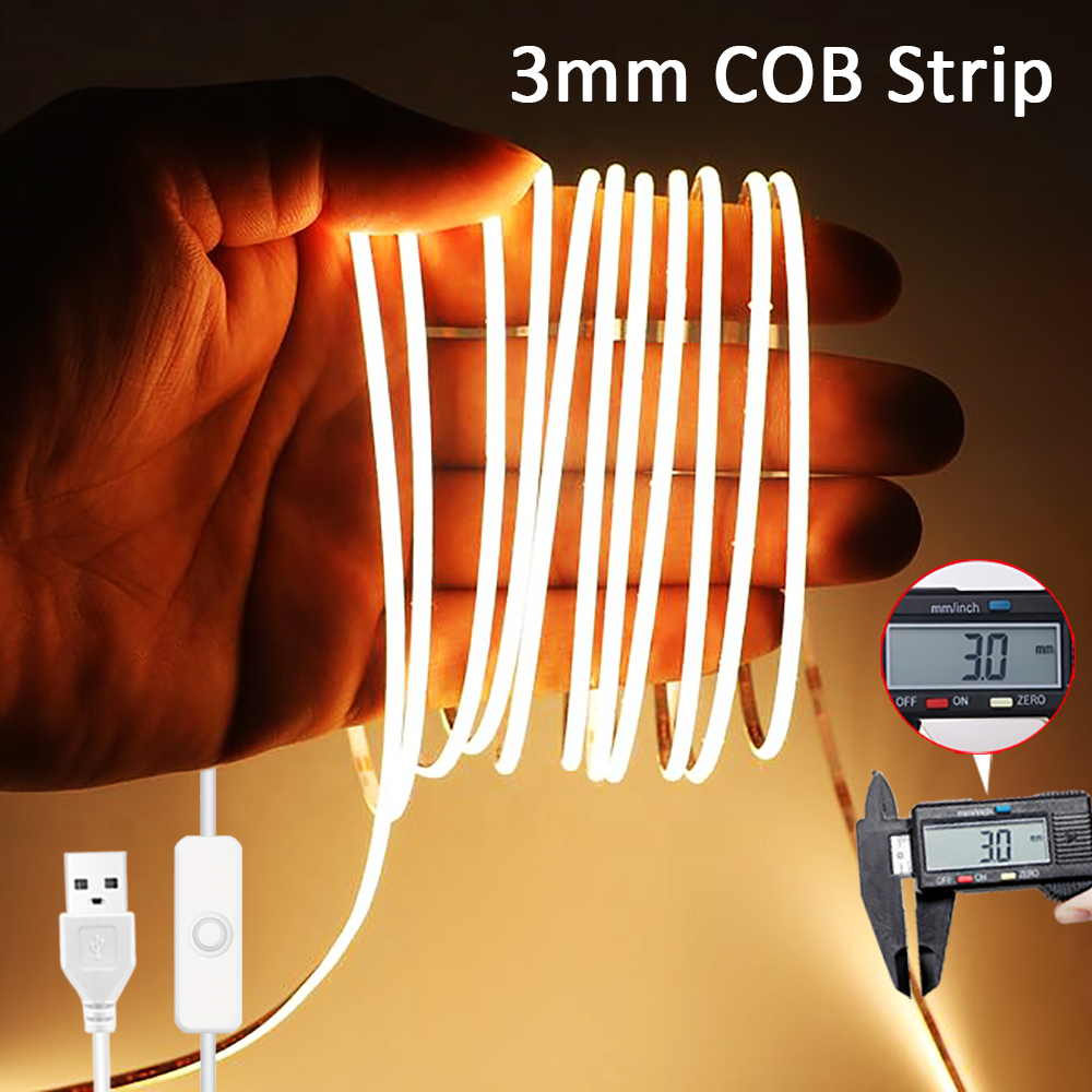 Commercial Kitchen Cabinet - شريط إضاءة LED COB رفيع للغاية