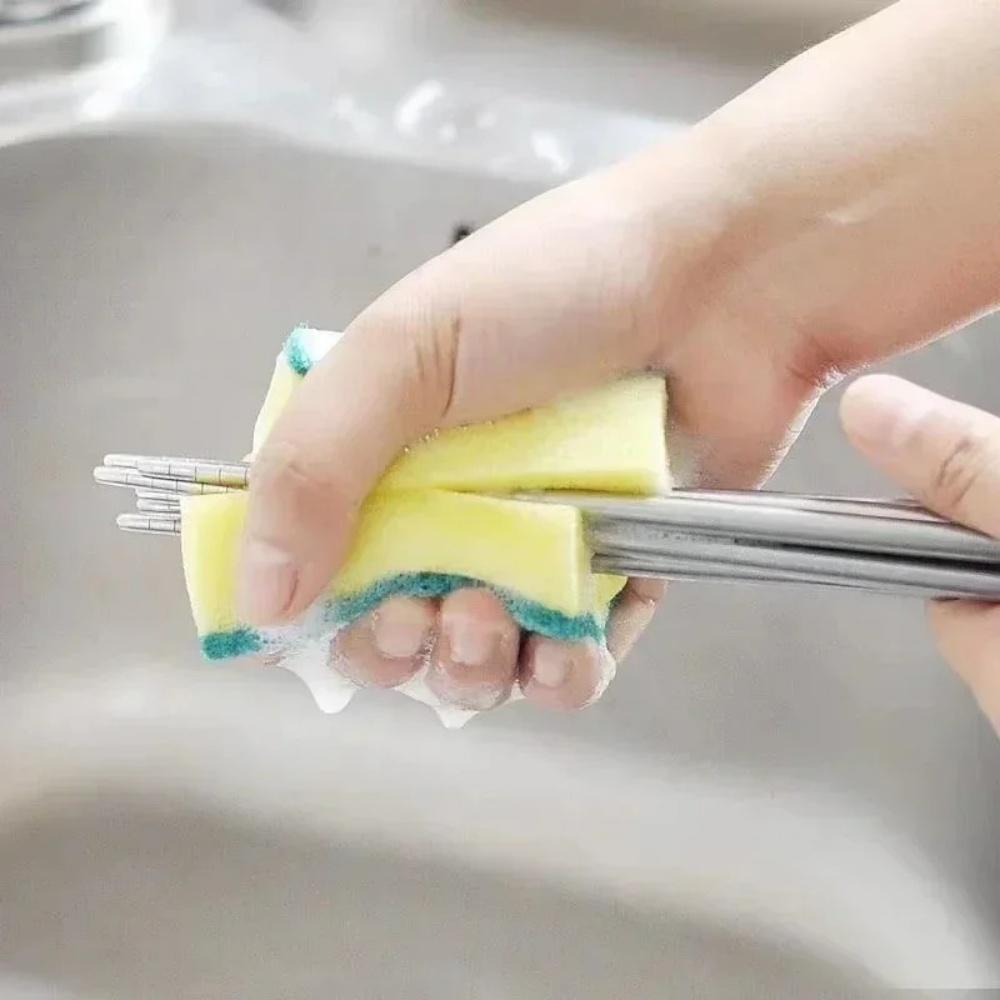 Commercial Kitchen Cleaning - تنظيف الإسفنج ماصة للغاية على الوجهين