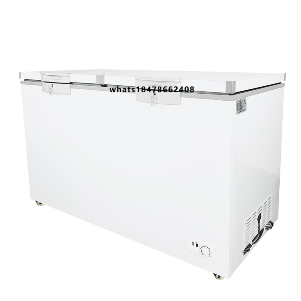 Commercial Chest Freezer - ثلاجة أفقيّة ذات بابين، ثلاجة تجارية،