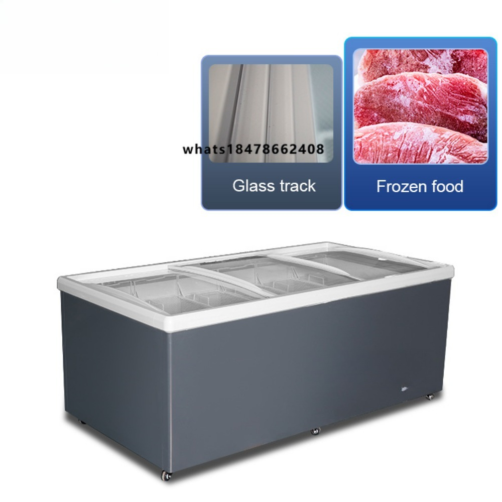 Commercial Chest Freezer - معدات التبريد: فريزر أفقي تجاري للسوبر