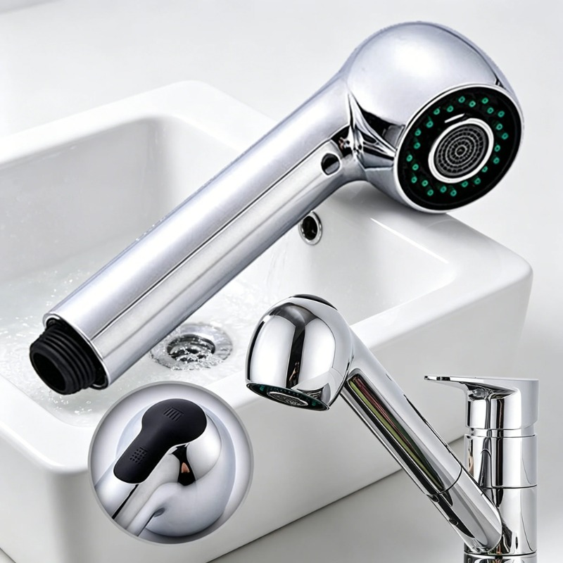 صنبور مطبخ قابل للسحب مع رأس د - مراجعة Commercial Kitchen Tap With Spray وسعره