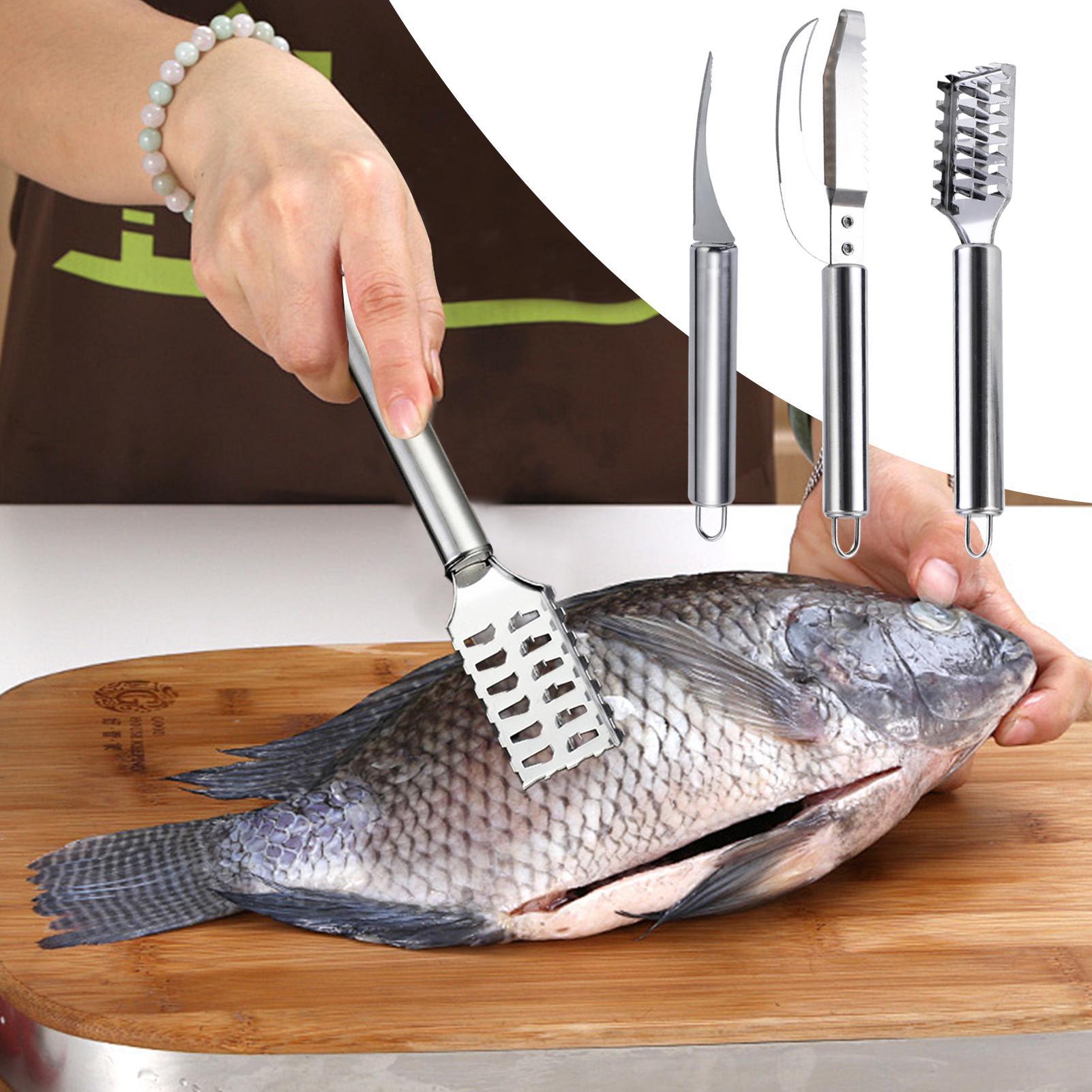 سكين إزالة قشور السمك، أداة تن - مراجعة Commercial Kitchen Cleaning وسعره
