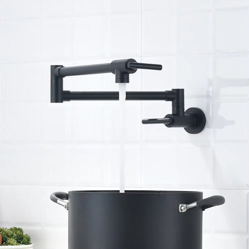 الحائط طباخ تجاري بالوعة المطب - مراجعة Commercial Kitchen Tap With Spray وسعره