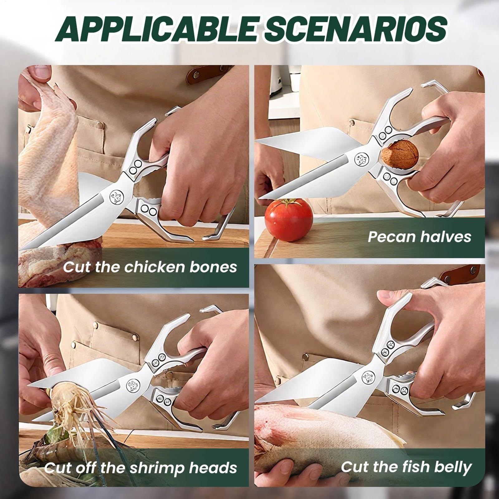 مقصات مطبخ من الفولاذ المقاوم  - مراجعة Commercial Kitchen Accessories وسعره