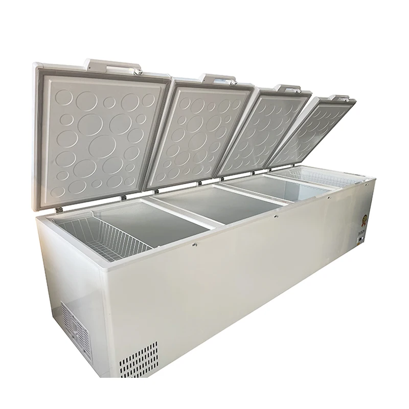 # مصنع حار بيع 1300l باب صلب ت - مراجعة Commercial Chest Freezer وسعره