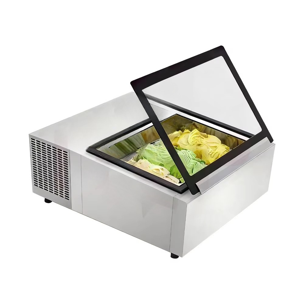 باب زجاجي تجاري صغير على الصدر - مراجعة Commercial Chest Freezer وسعره
