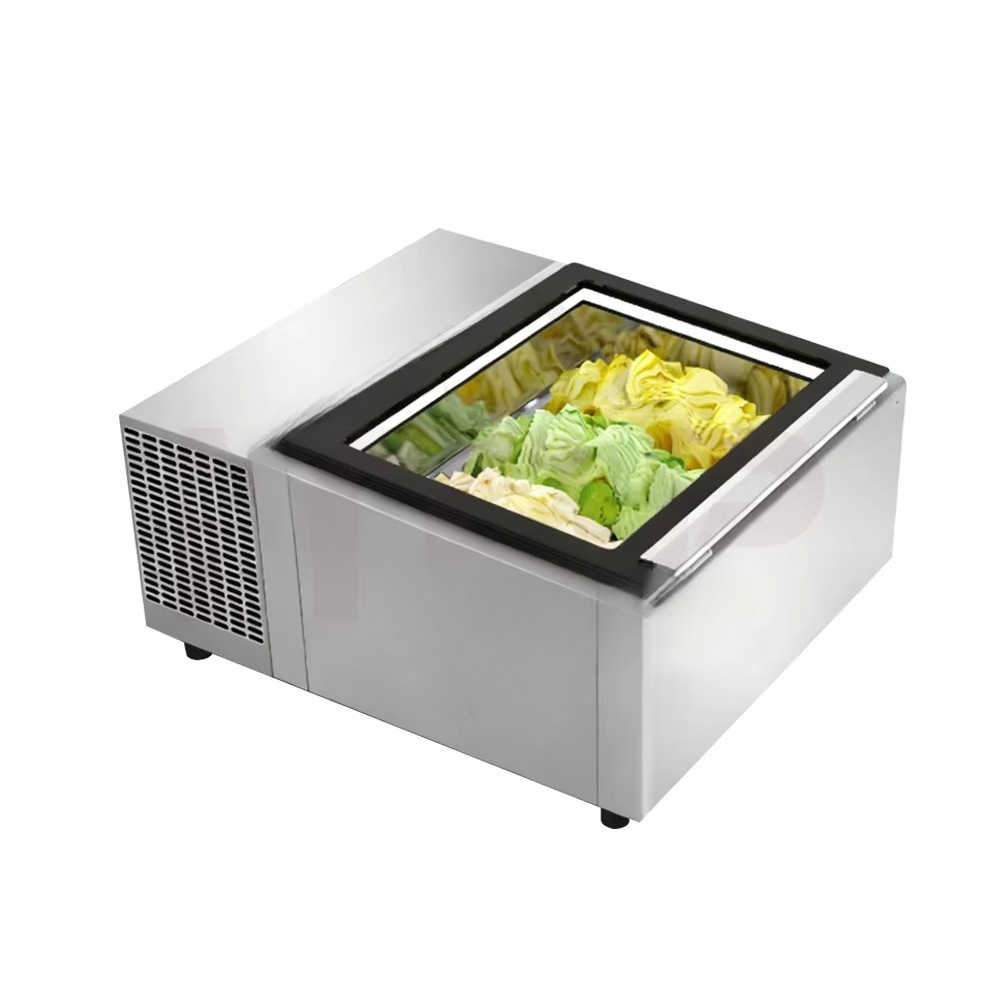 باب زجاجي تجاري صغير على الصدر - مراجعة Commercial Chest Freezer وسعره