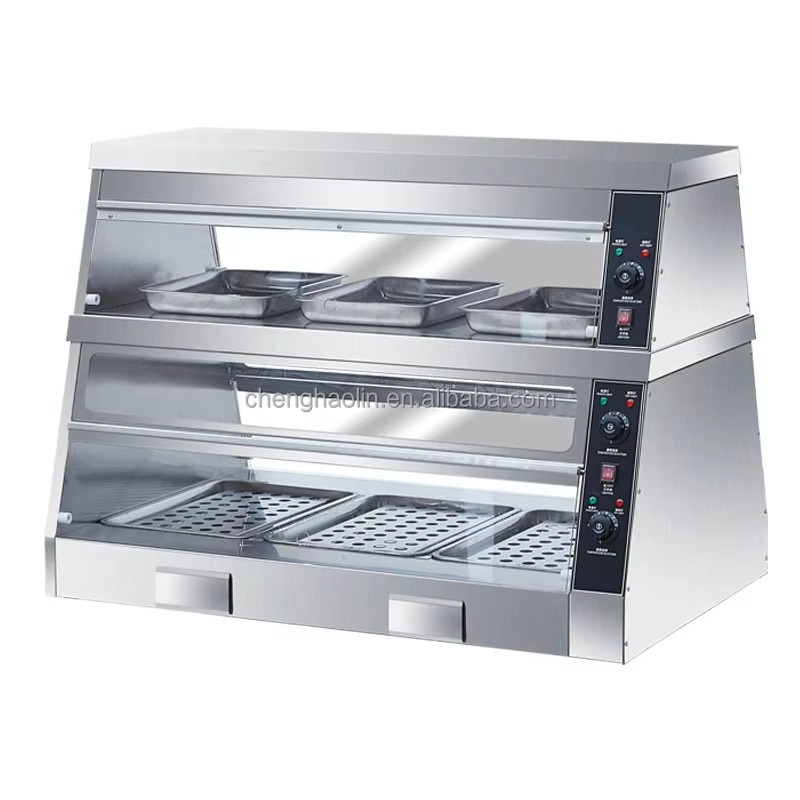 خزانة عرض كهربائية معزولة حرار - مراجعة Commercial Kitchen Cabinet وسعره