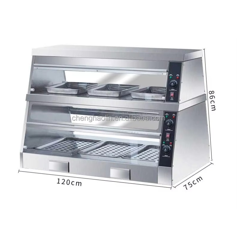 خزانة عرض كهربائية معزولة حرار - مراجعة Commercial Kitchen Cabinet وسعره
