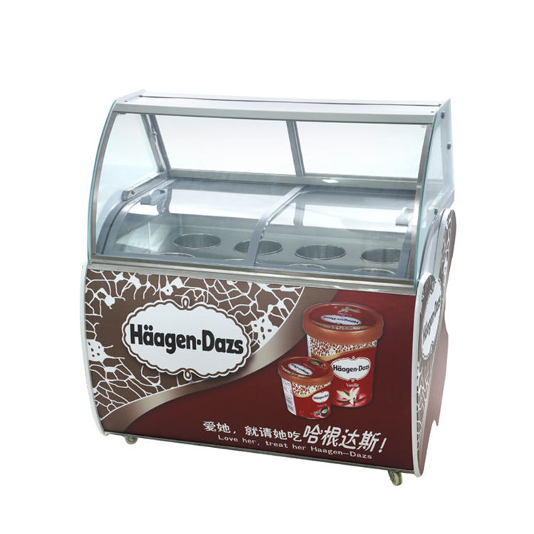 فريزر عرض الآيس كريم التجاري م - مراجعة Commercial Chest Freezer وسعره