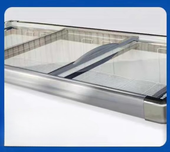 فريزر الصدر التجاري الجديد ببا - مراجعة Commercial Chest Freezer وسعره