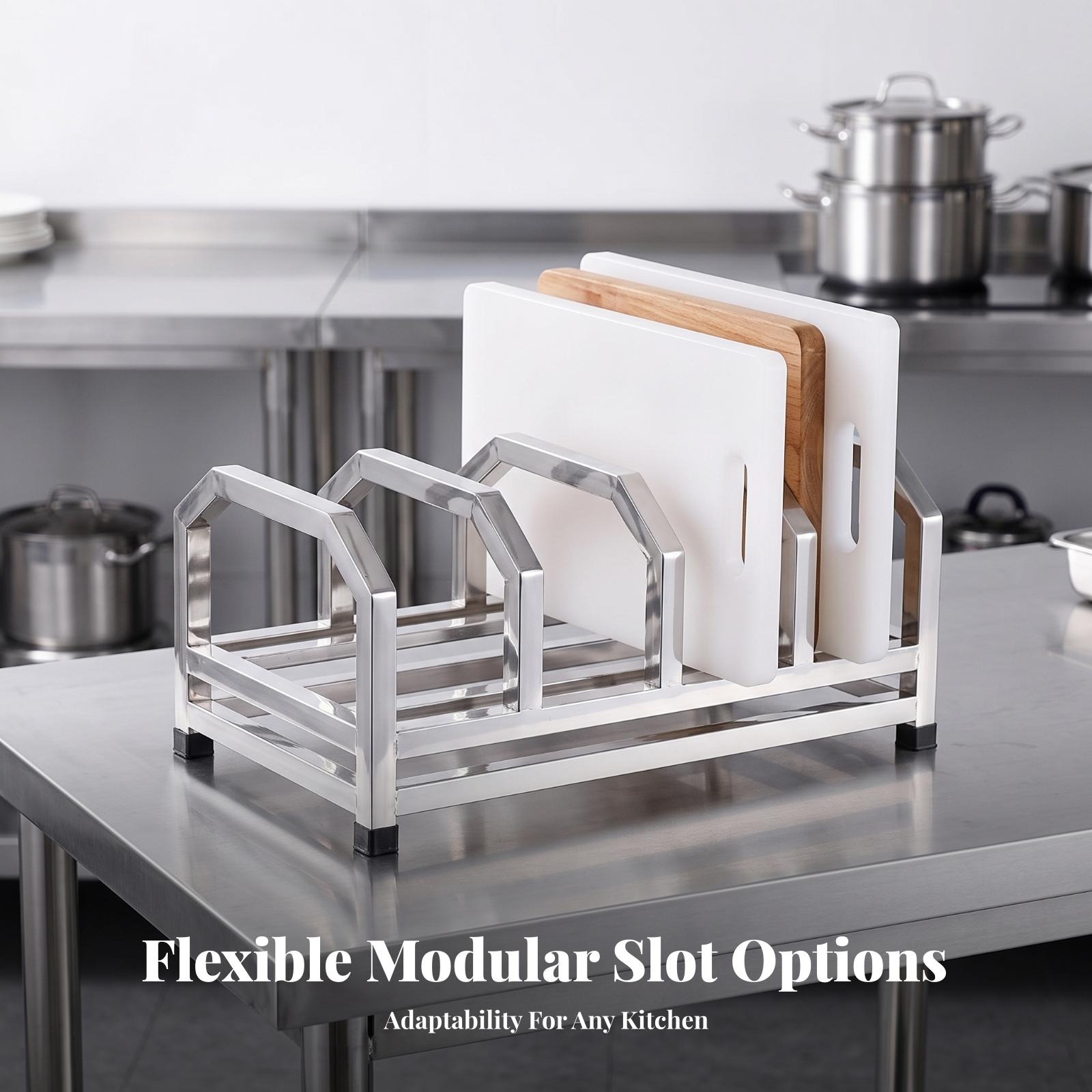 رف أدوات مطبخ مدمج لألواح التق - مراجعة Commercial Kitchen Knife Storage وسعره