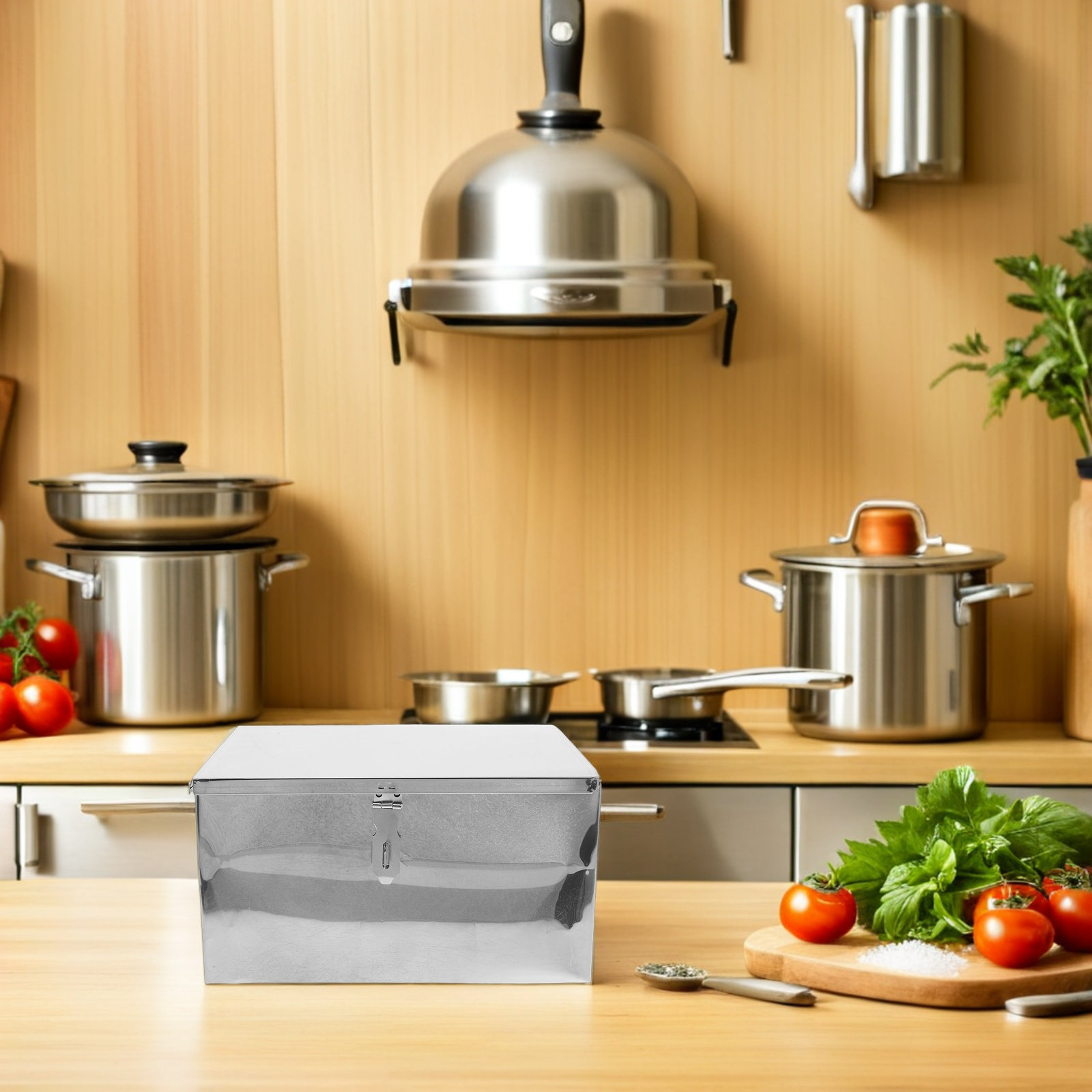 صندوق تخزين سكاكين المطبخ التج - مراجعة Commercial Kitchen Knife Storage وسعره