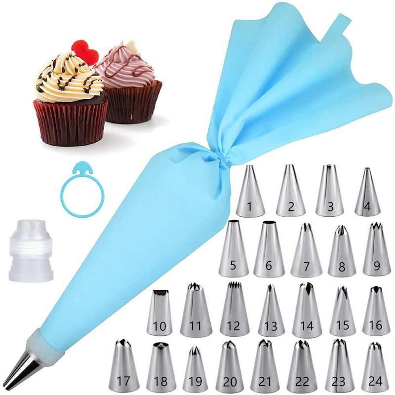أدوات تزيين الكيك بالفوهة، معد - مراجعة Commercial Kitchen Accessories وسعره